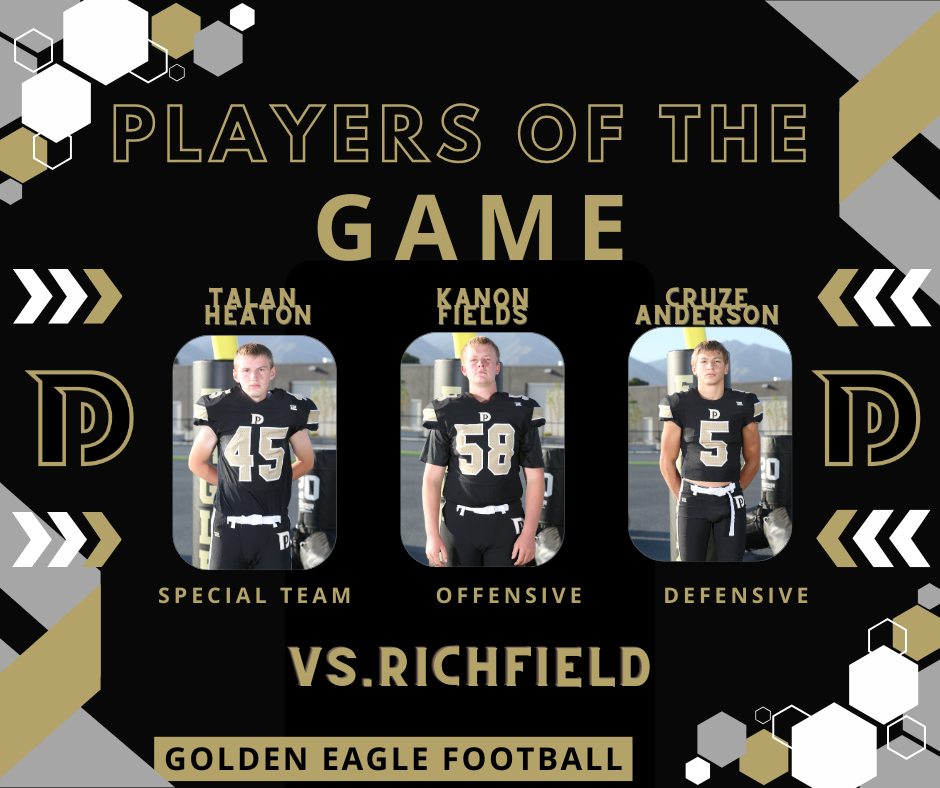 FB Players Of The Game Richfield